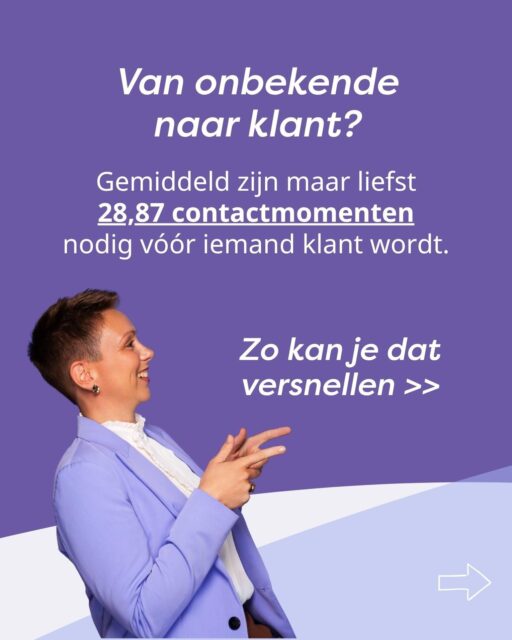 In elk contactmoment overweegt een potentiële klant: “Wil ik zaken doen met deze partij?”

Het kost tijd om vertrouwen op te bouwen. Hieronder deel ik tips over hoe je dat kan versnellen.